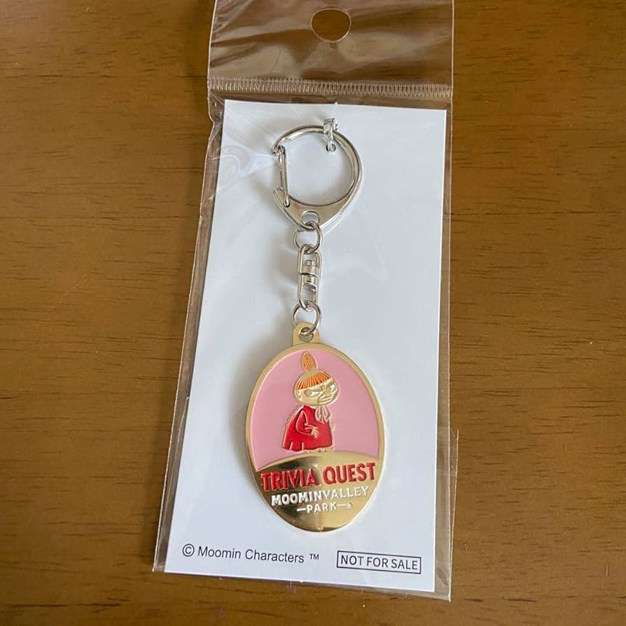 ムーミンバレーパーク　限定　ピンバッジ　缶バッジ　キーホルダー　ムーミン MOOMIN - 【新品未使用】ムーミンバレーパーク キーホルダー
