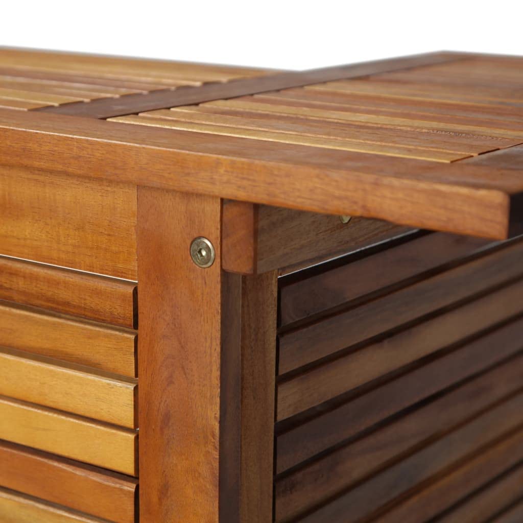 Mesa Alta de Bar, Mesa Cocina, Mesa Recibidor, Cocina Muebles, Mesa Consola, Barra Cocina, Mesa Auxiliar, de Madera de Acacia Maciza 110x50x105 cm