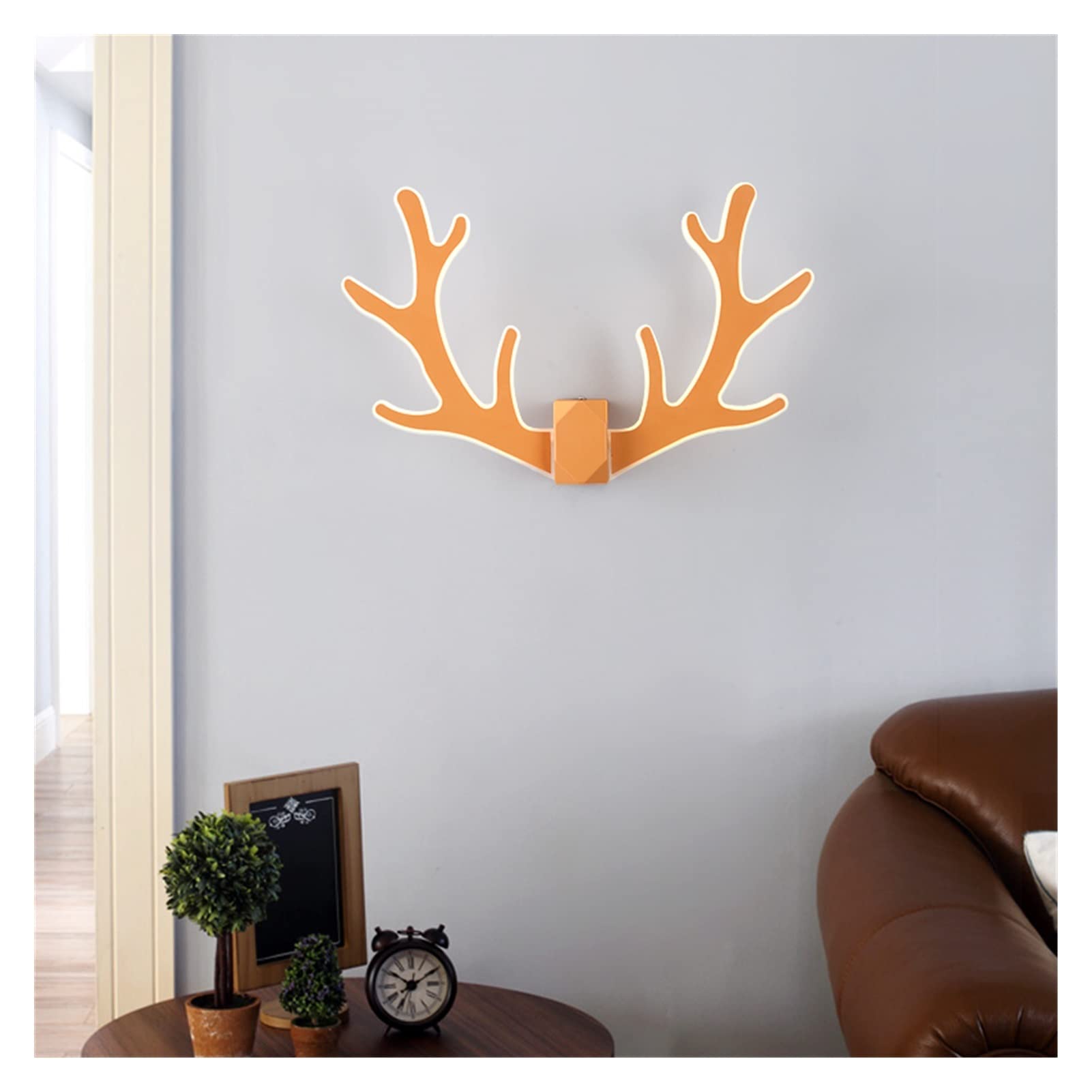 Lampa ścienna LED 20 W, kształt asta, nowoczesna lampa do sypialni, stolik nocny, dekoracja wnętrz, urocza zawieszka do pokoju dziecięcego, akcesoria sufitowe