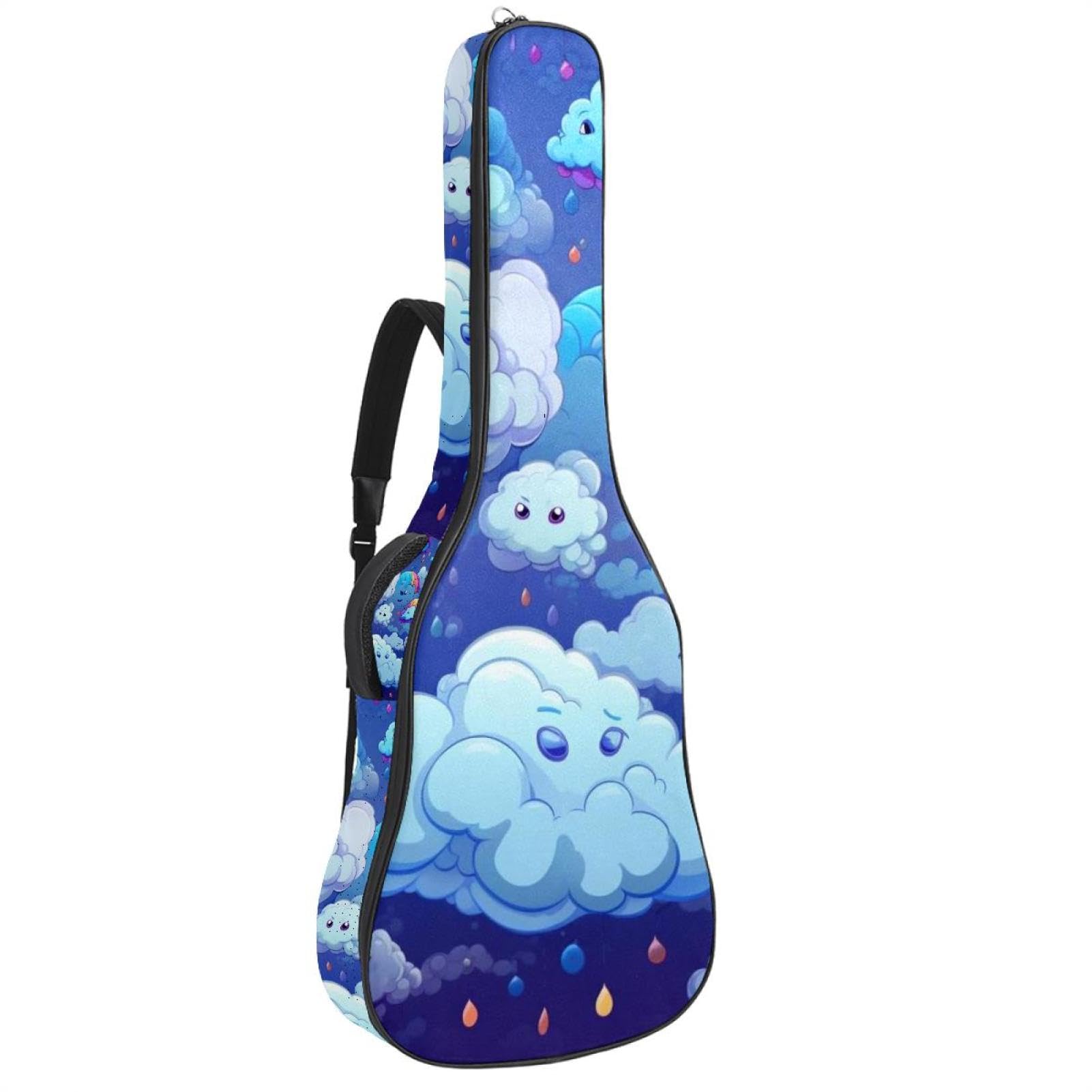 Housse pour guitare multicolore étanche avec multiples poches - 8