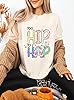 Too Hip to Hop Shirt, Hip Hop Easter Shirt, Preppy Easter Bunny Shirts Women Men White #1