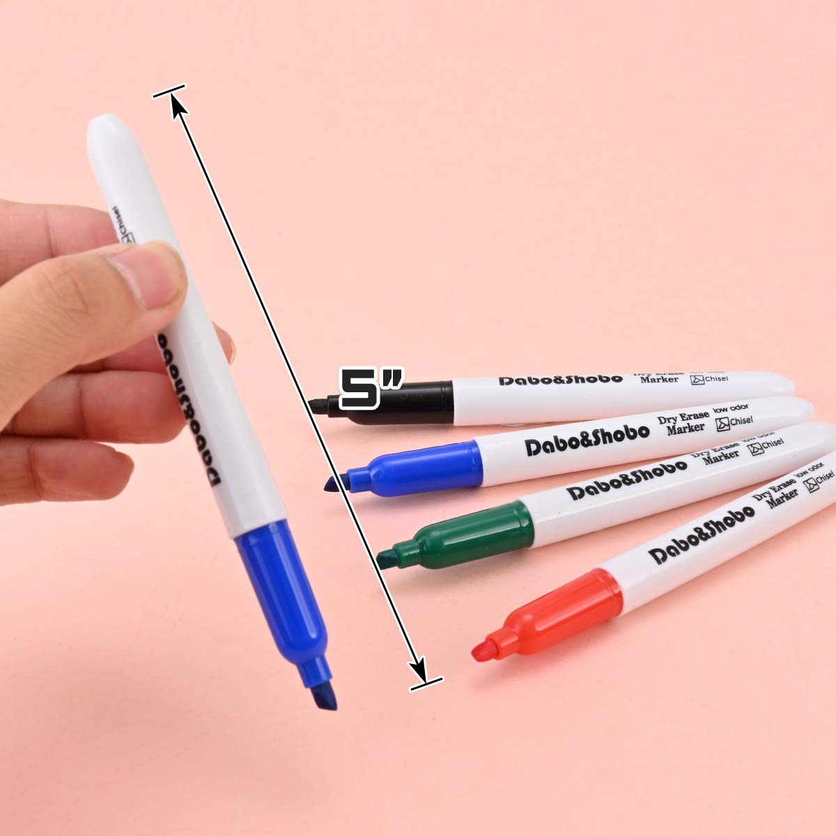 Pennarelli per lavagna bianca, 72 pezzi, 4 colori a punta fine, perfetti per scrivere su lavagne bianche, specchi, vetro, scuola, ufficio, casa, ecc.