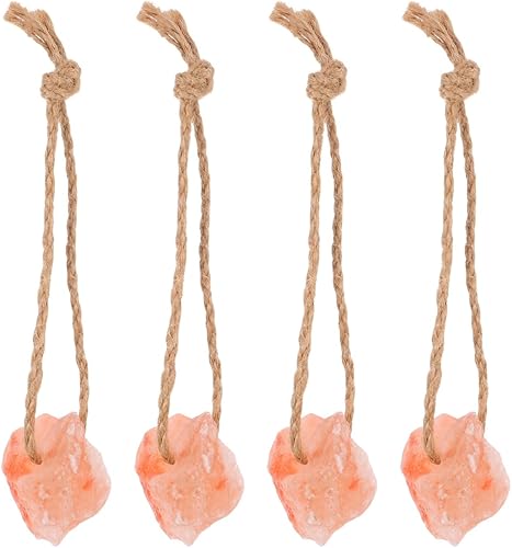POPETPOP 4pcs Mineral Salt Lick for Deer Horses Livestock Salt Blocks for Goat S