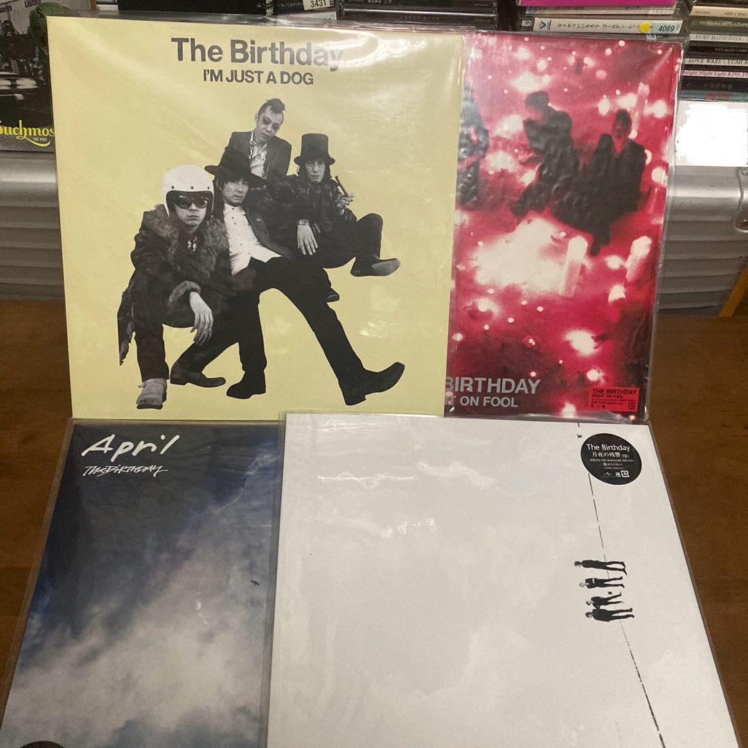 The Birthday アルバム　レコード　4枚セット　限定盤 The Birthday アルバム レコード 4枚セット 限定盤 The Birthday