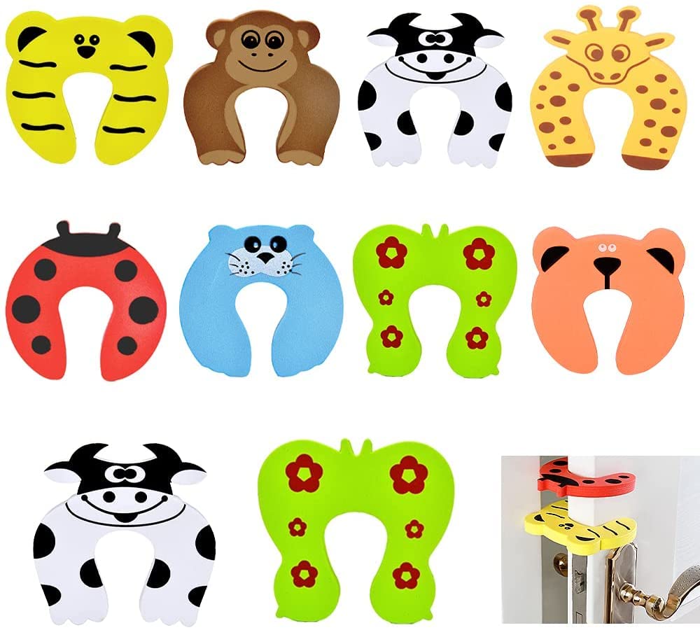 Buy YANCI® Cartoon Animal Baby Finger Pinch Guard, Soft Foam Door