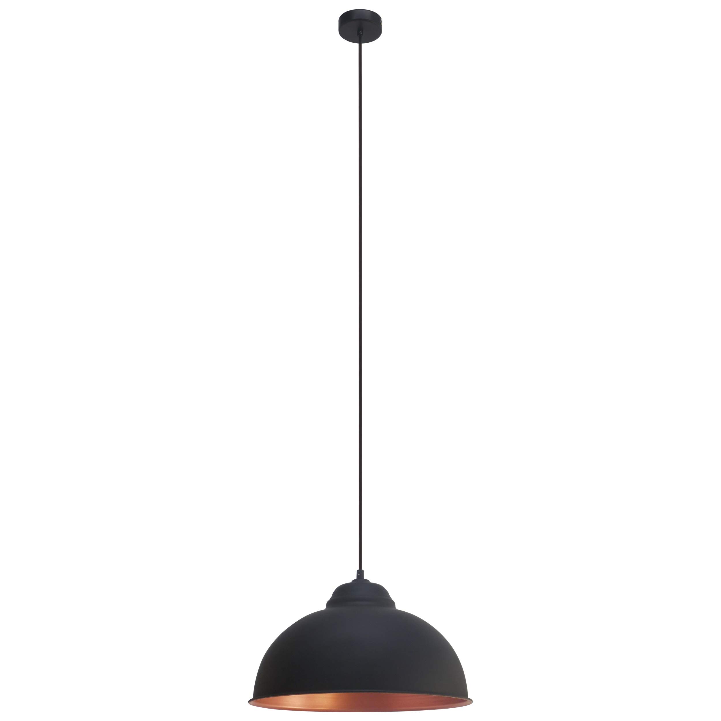 Eglo lampada a sospensione Truro 2, lampada da parete in design industrial