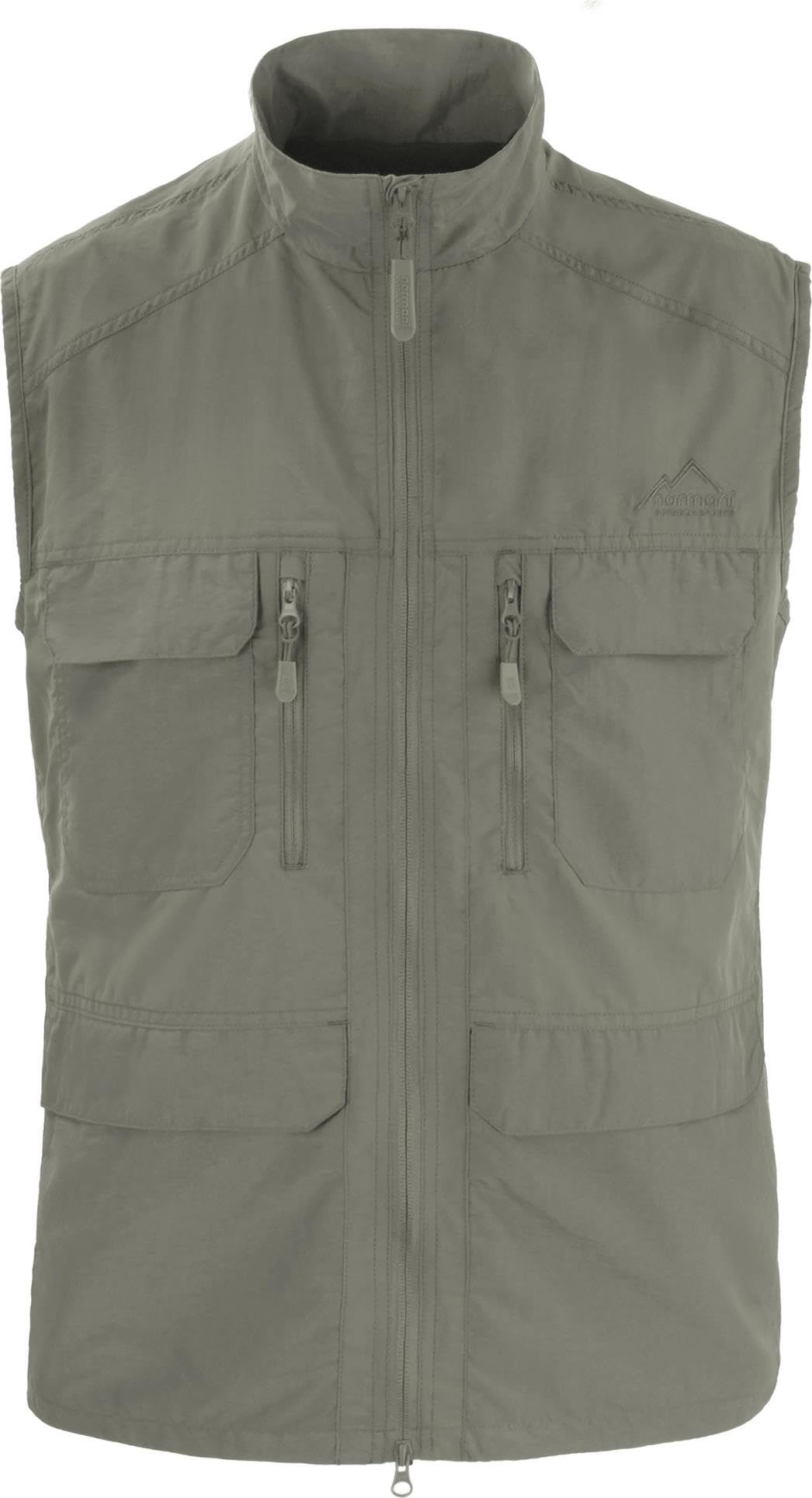 normani Herren Outdoor Sport Weste mit vielen Taschen für Freizeit, Angeln, Jagd oder Safari Tour (XS-5XL)