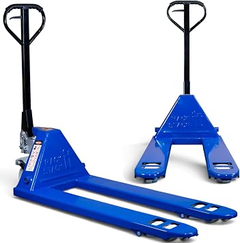3000kg Heavy-Duty Manual Pallet Truck, 550x1150mm, Blue Pump Truck