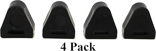 Miniatura 2 de JSP Manufacturing Tope de parachoques de goma para puerta trasera 16633065 LH o RH para Chevrolet Silverado GMC Sierra (4)