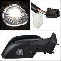 Vista 6 de DNA Motoring OEM-MR-CH1321428 Espejo retrovisor calefactable con calefacción lateral derecho con señal de giro + luz de charco compatible