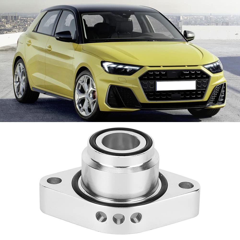 Akozón Base de Válvula de Descarga, Base de Válvula de Alivio de Presión de Descarga de Coche de Aleación de Aluminio BOV 1012 para Turbocompresor 1,4 Apto para A1 A3
