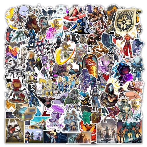 Babymiu Destiny Gaming Viedo Game Stickers Decals100 Pcs
