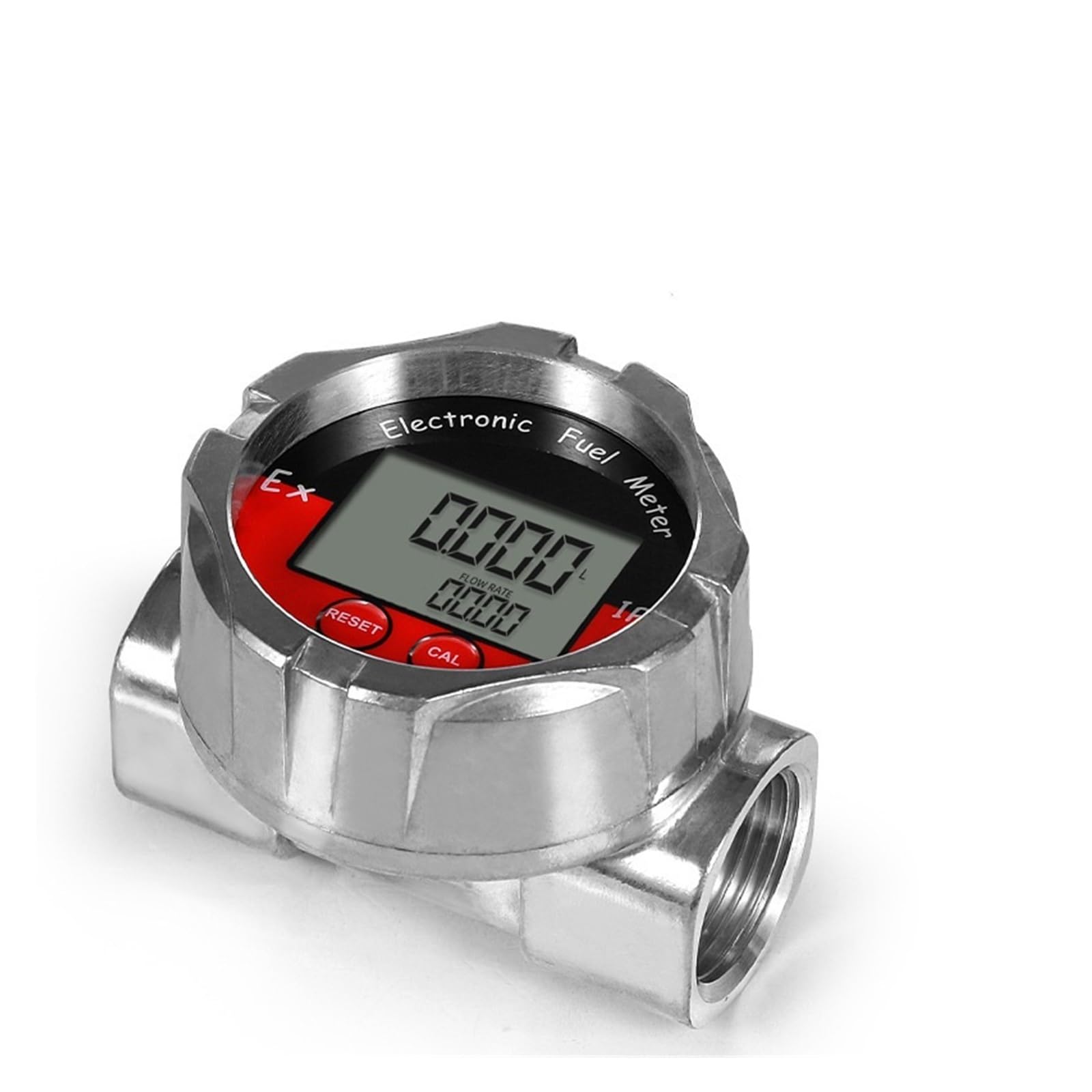JVDDI Waterproof Explosion-Proof Flow Meter, Corrosion Resistant High Precision Measuring Gauge(B)