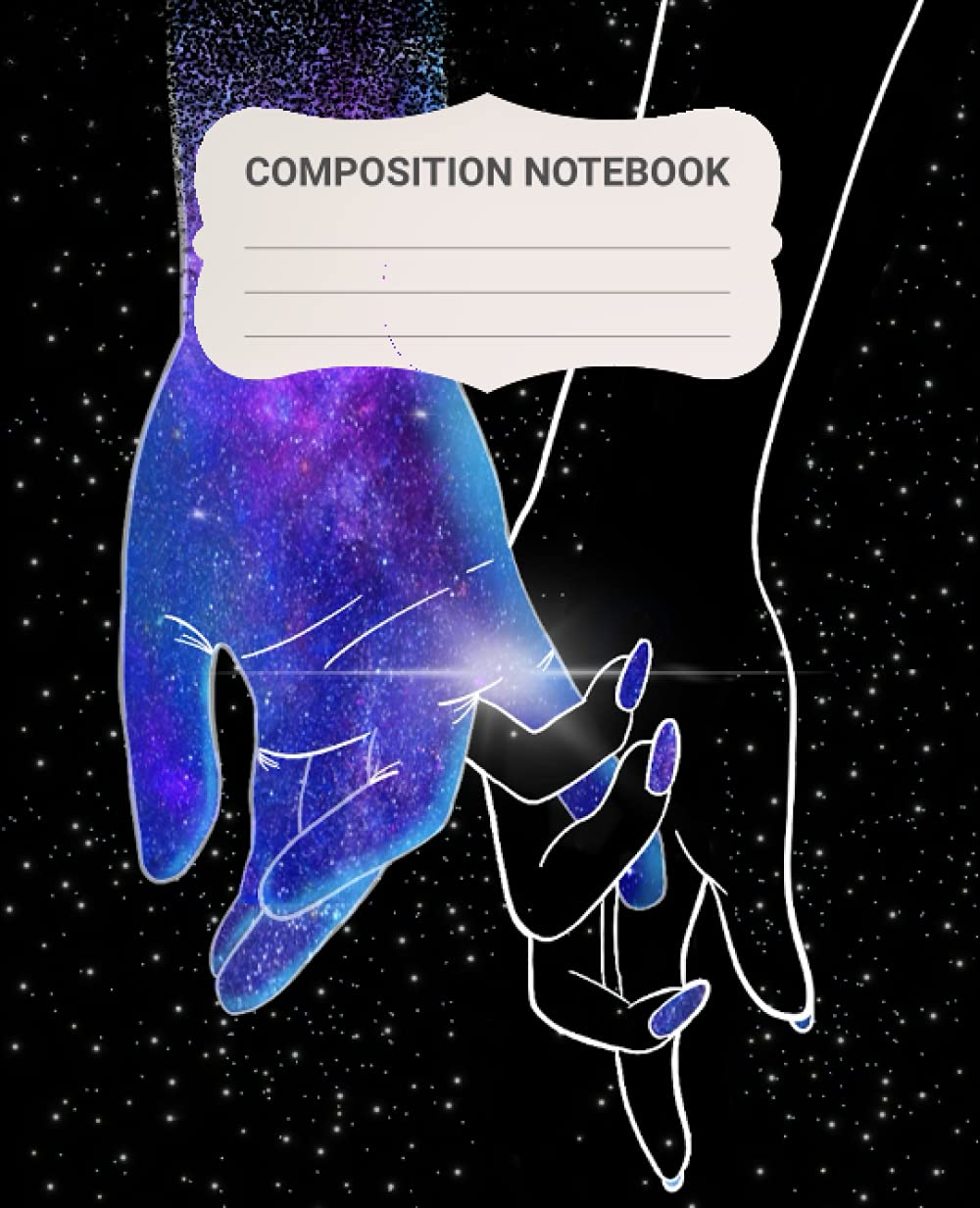 Composition Notebook: Love Sign Light And Dark Hand Beautiful Premium Design Notebook Valuable Gift For Your Girlfriend Or Wife, Expensive Gift For ... Valentines Or Any Gift Giving Occasion.