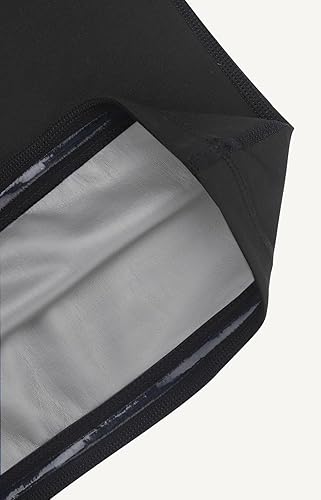 Miniatura 9 de Cinturón reductor de cintura para hombre, cinturón de sudor para sauna de grasa del vientre inferior, traje de entrenamiento