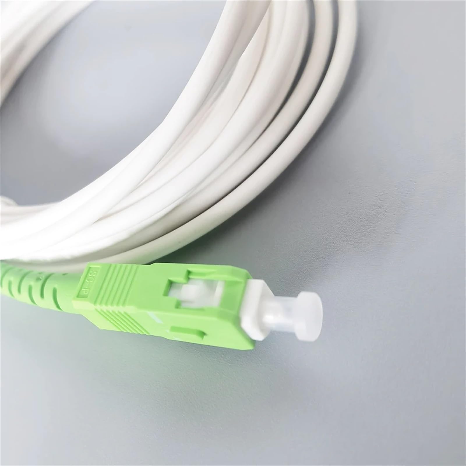 10/PCS Fibra Optica S-SC Simplex Mode Optical Fiber Patch Cord FTTH 1.5M/2M Indoor Patch Cord(10 PCS 2M)
