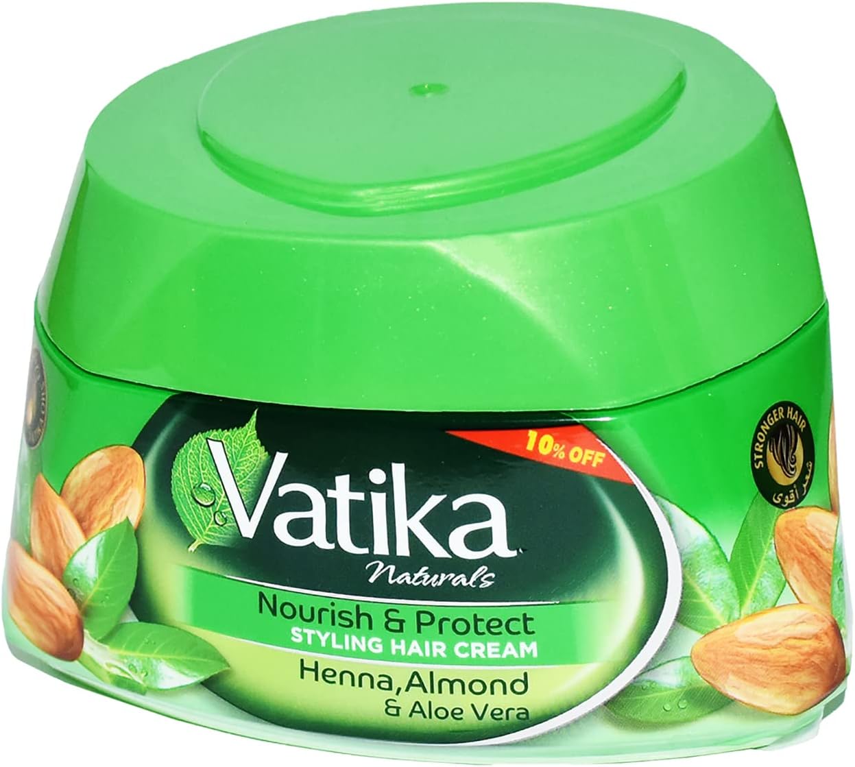 Dabur 140ml Nourish & Protect Styling Hair Cream Henna Almond Aloe Vera 132