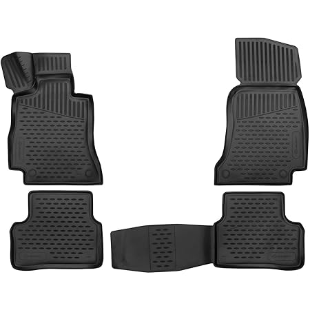 Kfzpremiumteile24 Gummimatten Kompatibel Mit E Klasse W213 S213 T Modell E Klasse All Terrain Cls C257 Premium Fussmatten Allwetter Schwarz Amazon De Auto Motorrad