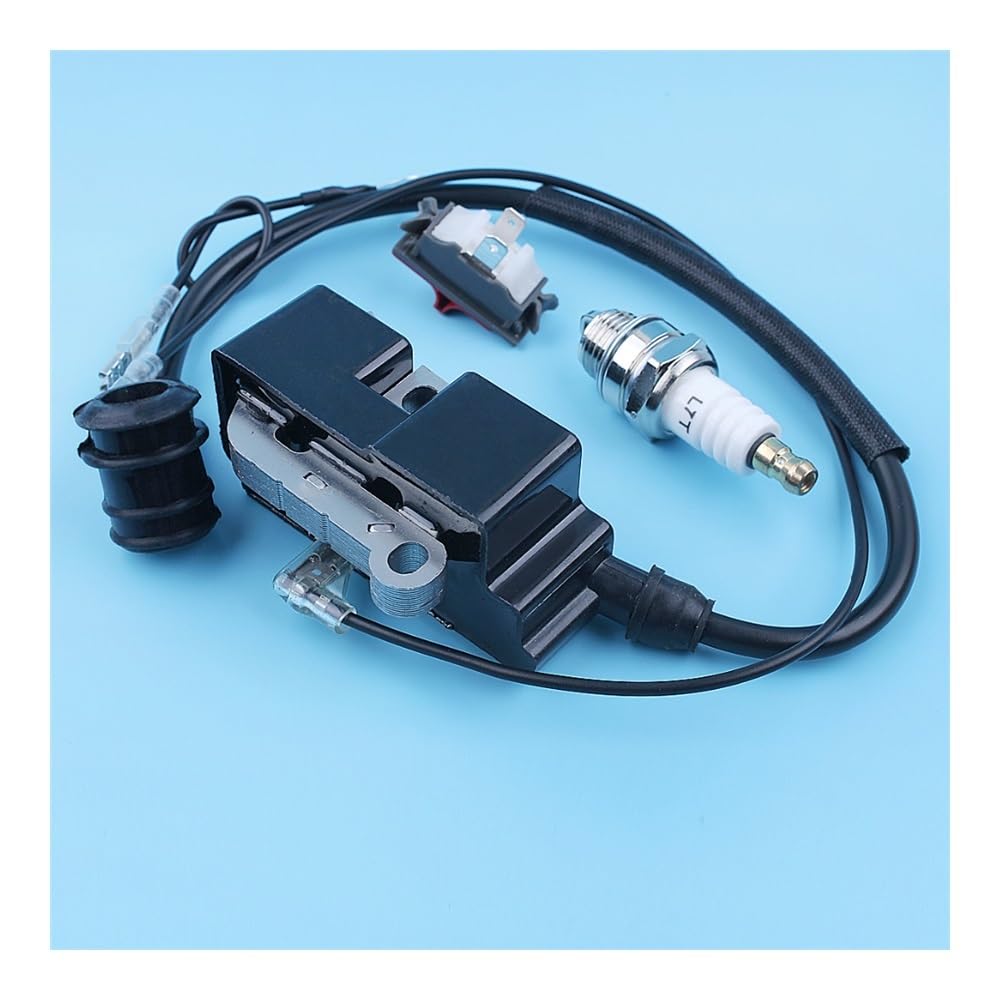 Módulo de Bobina de Encendido, Interruptor de Parada de Emergencia, Kit Compatible con motosierras 357XP, 359, 455, 460, 461, 350, 351, 353, 345, 335XPT y 338.