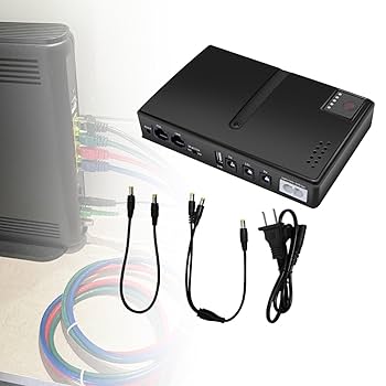 Amazon | QHStealthy 無停電電源装置 UPS バックアップ電源