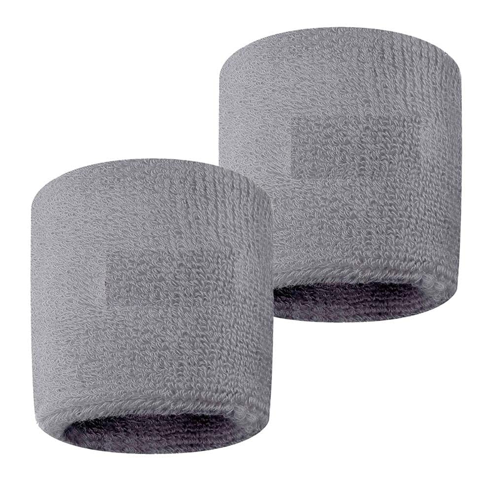 fitalogy® One Pair of Grey Color Sweatband/Wrist Band/Wrist Support for Gym and Sports Activities (B08GTMQ679) Amazon Price History, Amazon Price Tracker