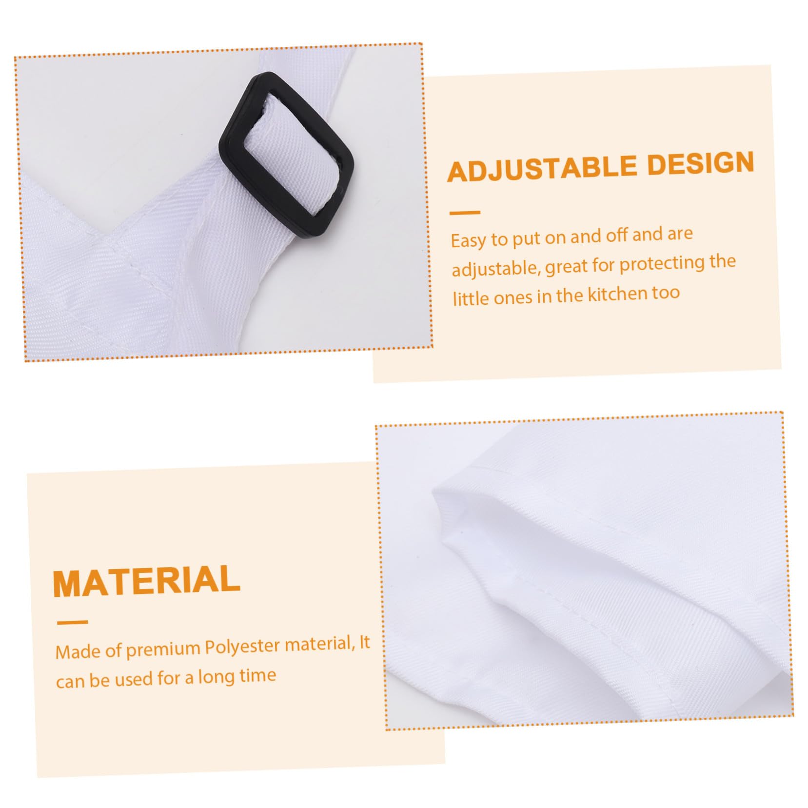 6 pezzi Grembiuli Regolabili Resistenti alle Macchie per Pittura e Cucina Protezione Completa per Ragazzi da Anni Facili da Indossare e Adatti Scuola e Feste