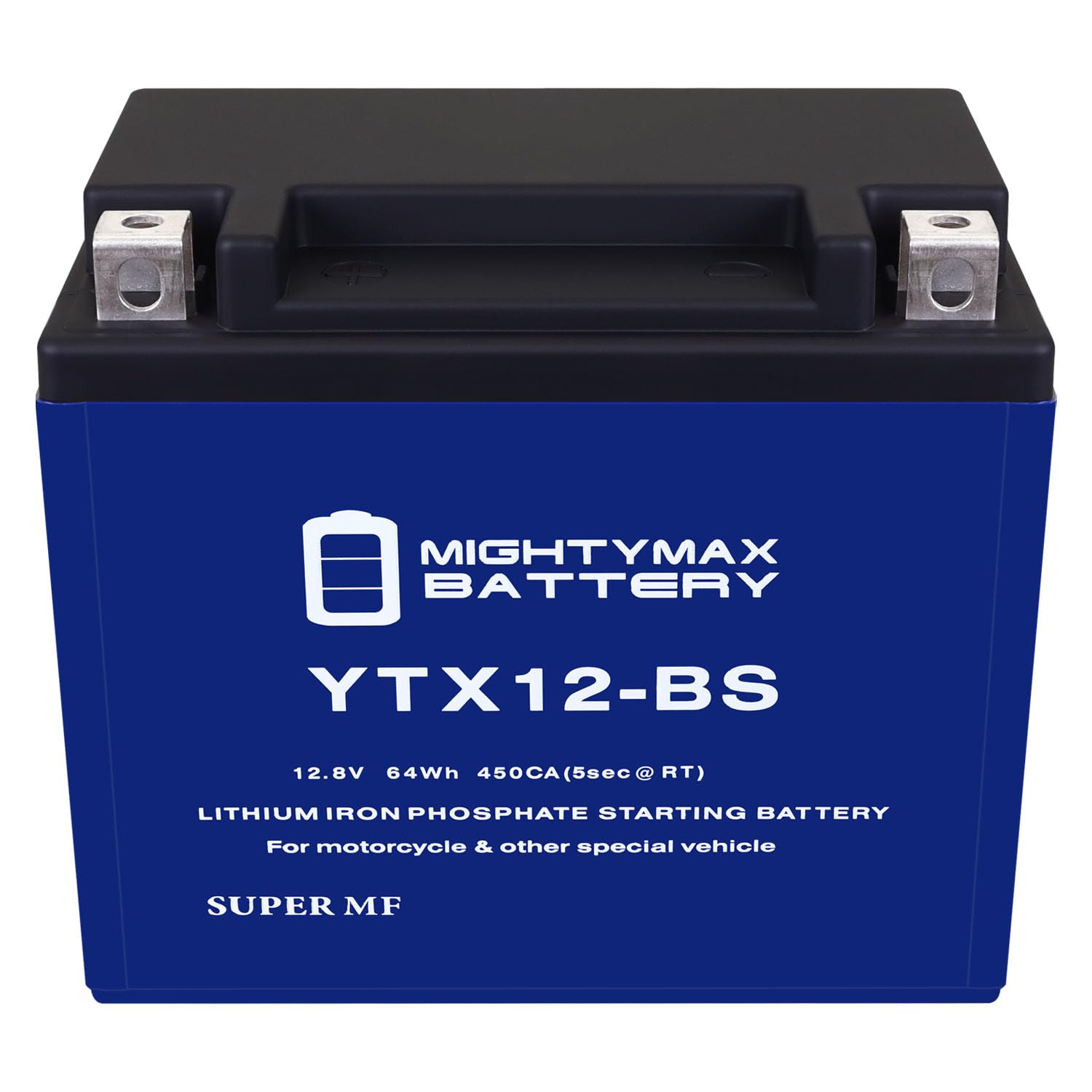 Mighty Max Battery YTX12-BS Lithium Replacement Battery compatible