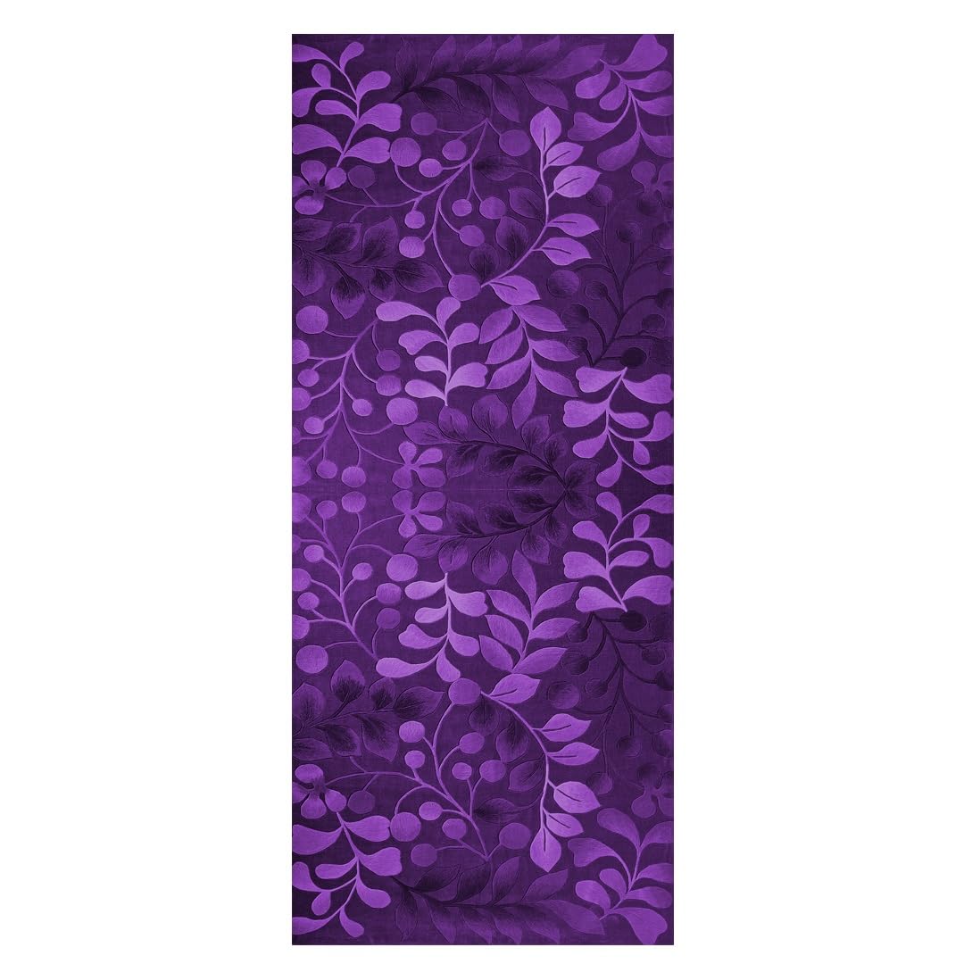 Tapis de couloir, cuisine, lavable, antidérapant, 100 x 150 cm, violet, long, tapis de cuisine, couloir, salon, chambre à coucher, vendu au mètre, personnalisable