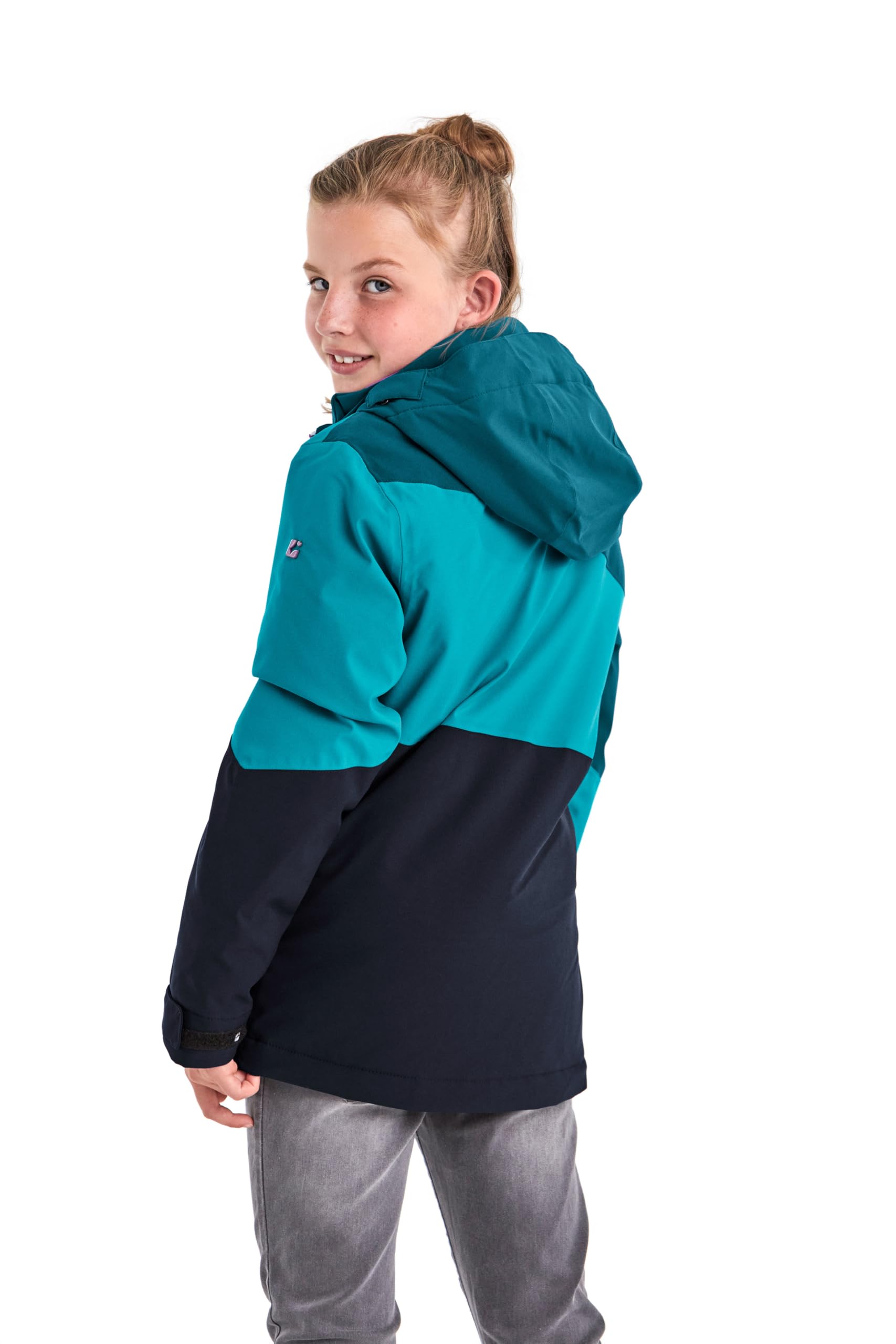 Killtec Ksw 166 Grls Ski Jckt Giacca da sci/giacca funzionale con cappuccio rimovibile e paraneve Bambine e ragazze