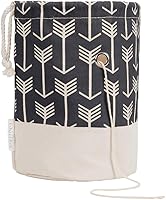 Vista 21 de TOGETRUE Bolsa de Hilo, Pequeña Bolsa de Tejido y Ganchillo, Bolsas de Almacenamiento de Hilo Portátiles Organizador para Proyectos de Ganchillo