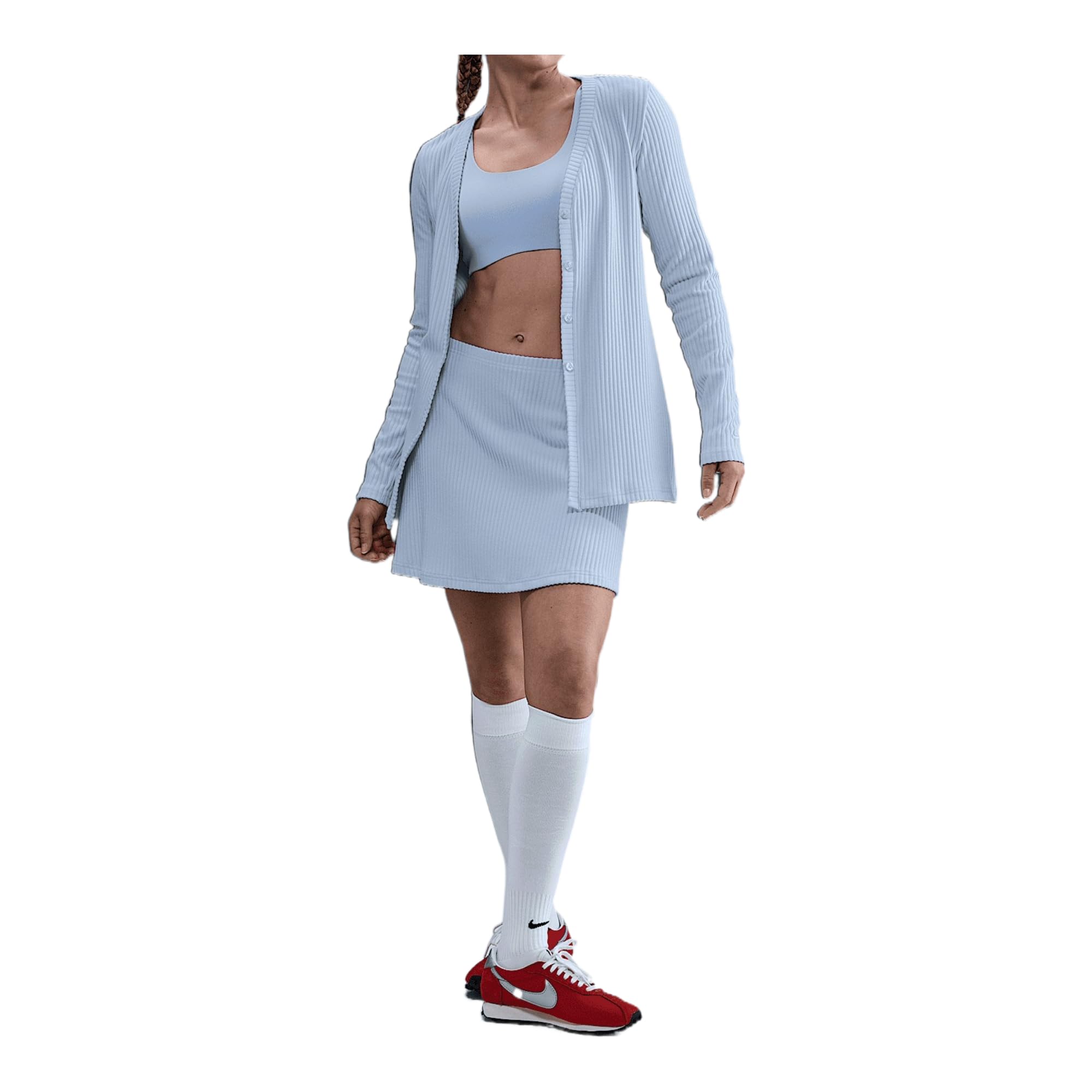 NIKE Sportswear Chill Rib Schmal Geschnittene Strickjacke (Damen) Cárdigan Mujer