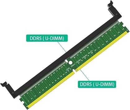 カード DDR5 DIMM 288Pin デスクトップメモリ保護カードスロットアダプタコンピュータアクセサリーメモリモジュールテスター