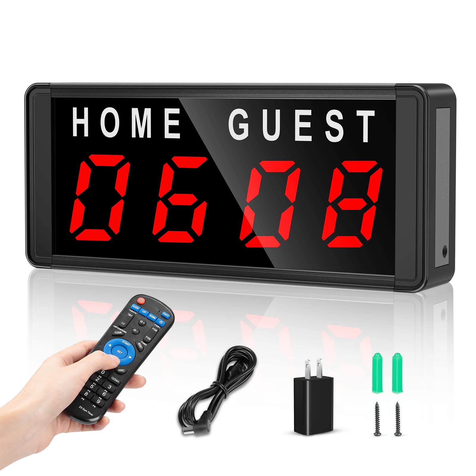 Buy Seesii LED Gym Timer, UltraClear Interval Timer with Remote