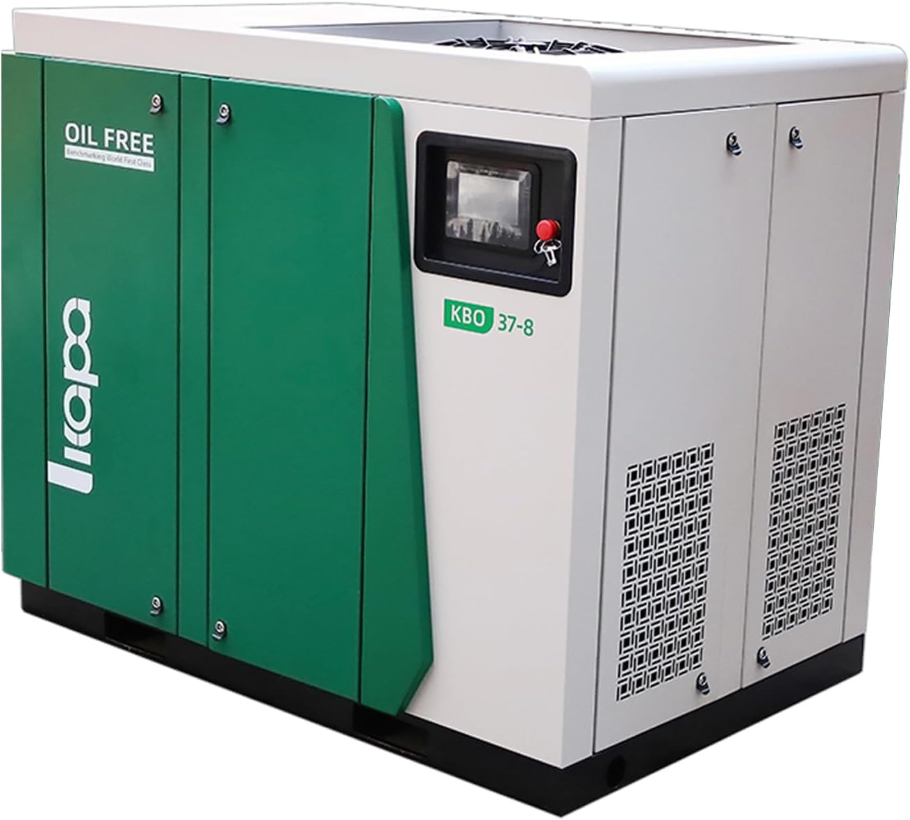 KAPA 37KW 50HP Oil-free Water-lubricated Air Compressor, 8 Bar (116 PSI), 226.01 CFM, Industrial Air Compressor Suitable for small machining and manufacturing workshops, automotive industry