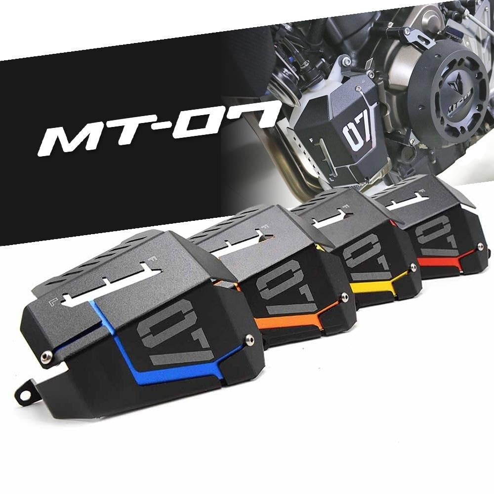 Protezione Radiatore MT07 FZ07 Coperchio Protezione Schermatura Serbatoio Recupero Liquido Raffreddamento Per Yam&aha MT-07 FZ-07 FZ 07 2014-2021 2016 2017 2018 2019 2020