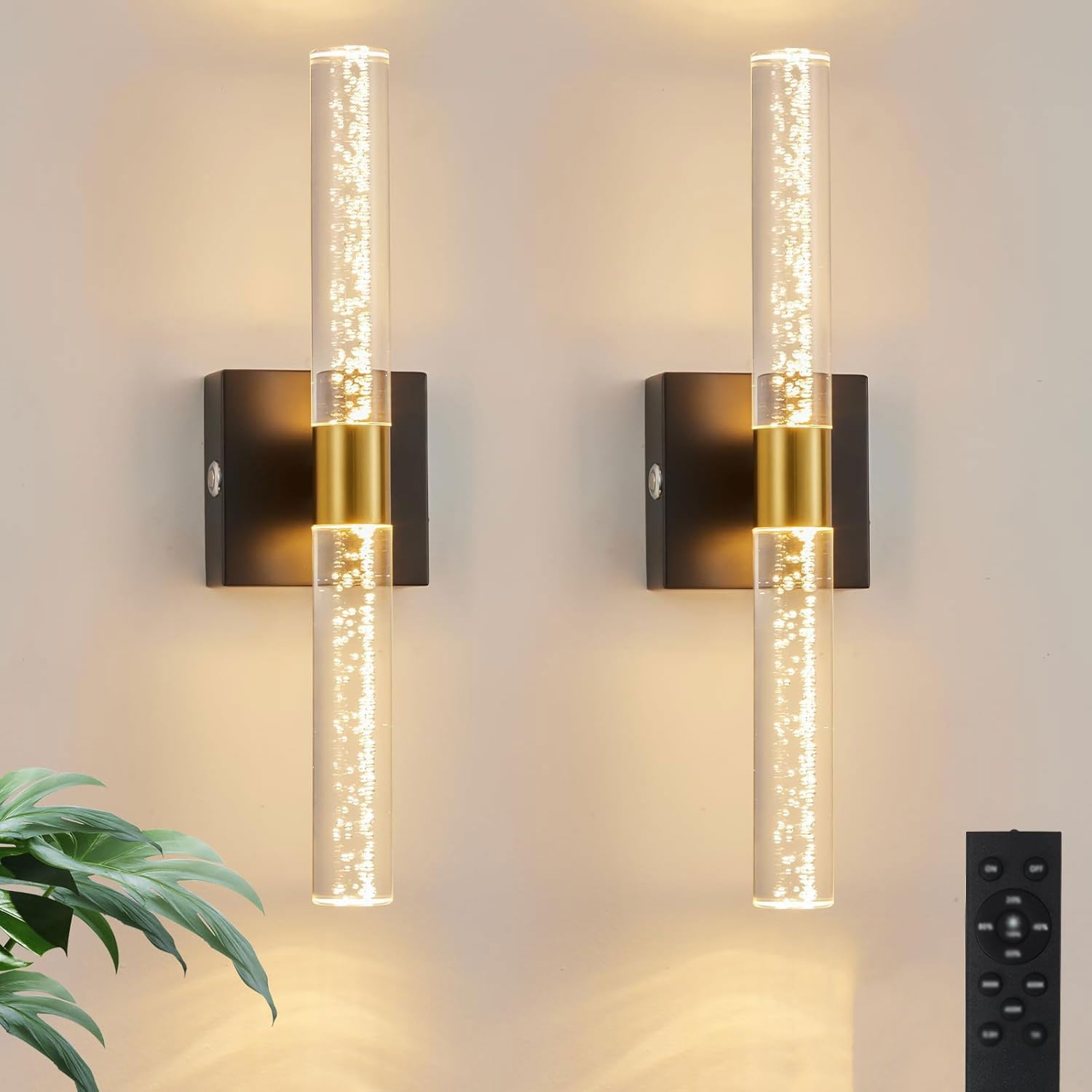 Lámpara de Pared de baño LED que Elimina Sombras en Espejos y Tocadores