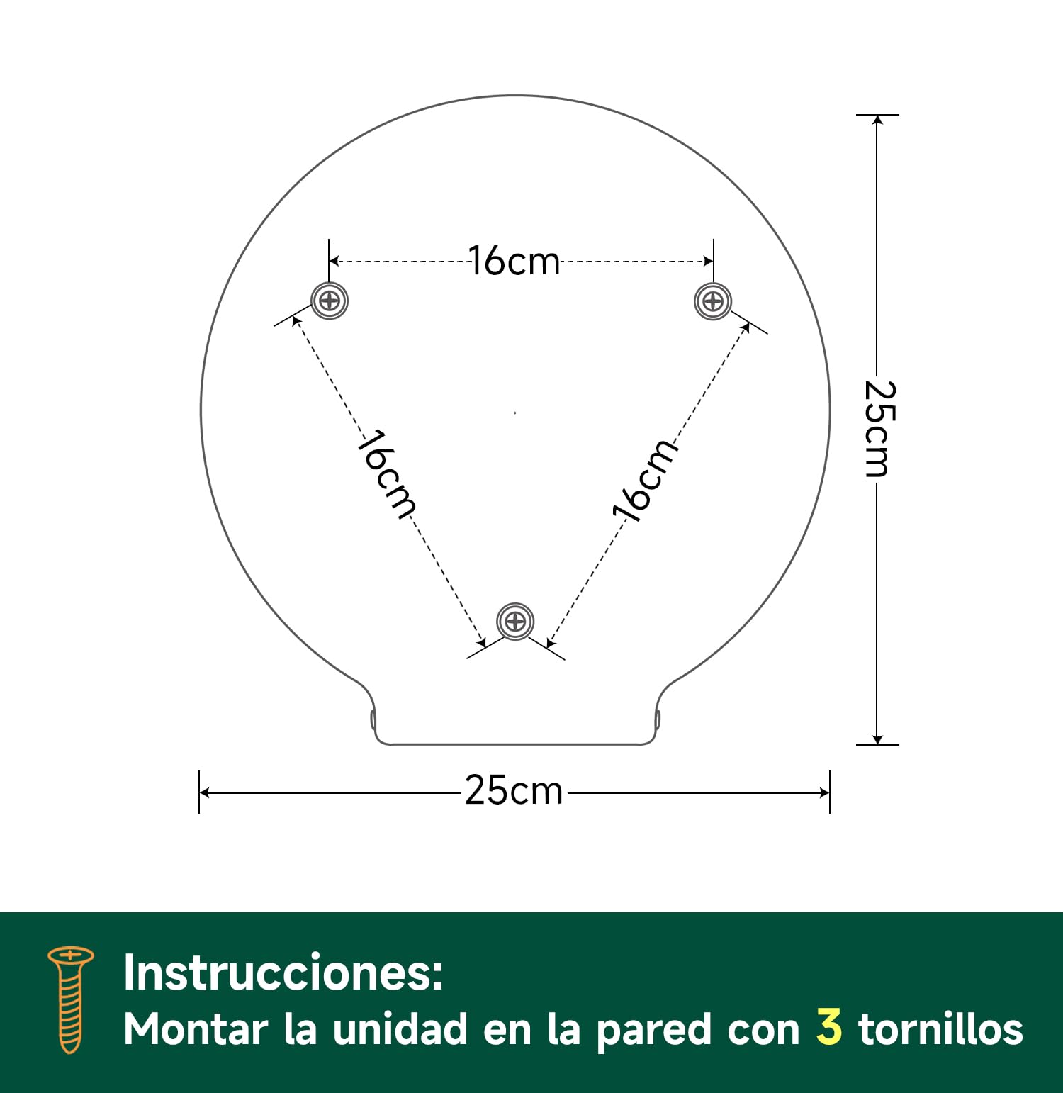 Dispensador de Toallas de Papel Acero Inoxidable Montaje en Pared anydry 5182