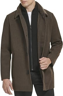 Kenneth Cole Men's Wool Coat