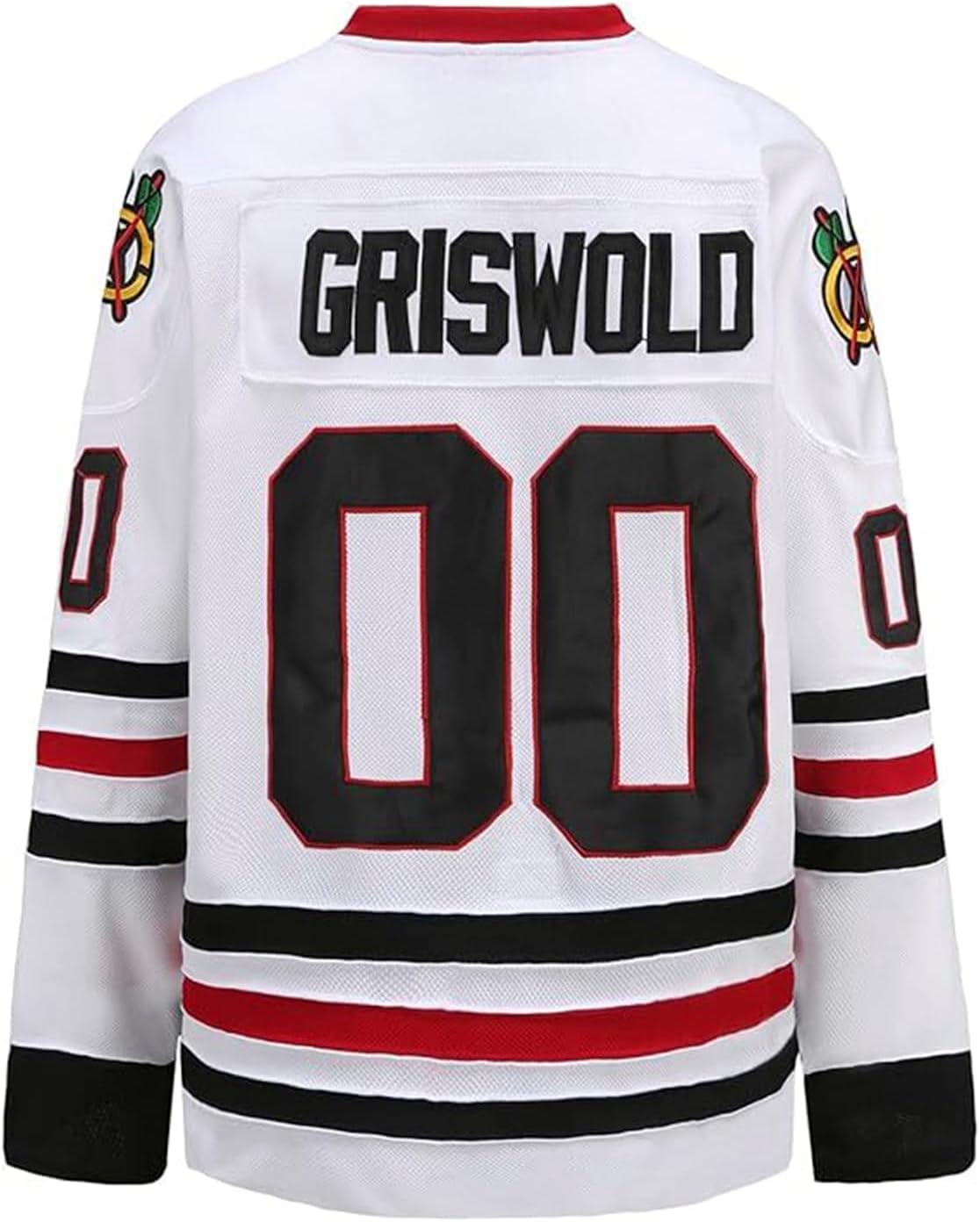 Griswold #00 Movie Hockey Jersey – Stitched Letters and Numbers – Authentic Fabs Apparel S-5XL