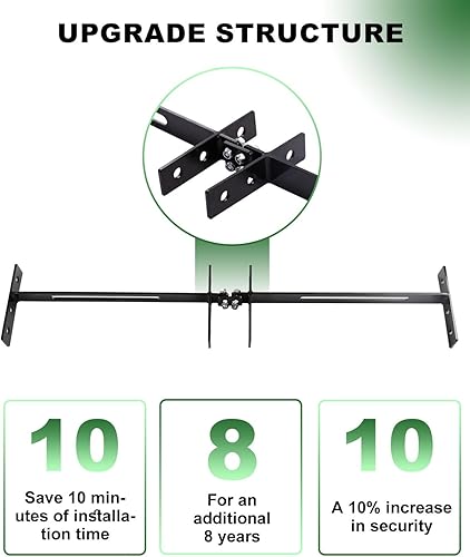 Miniatura 5 de 4 cinturones de seguridad retráctiles para carrito de golf para Club Car DS EZGO TXT Yamaha Max Longitud 50" y 35" x 6.6" Kit de soporte de