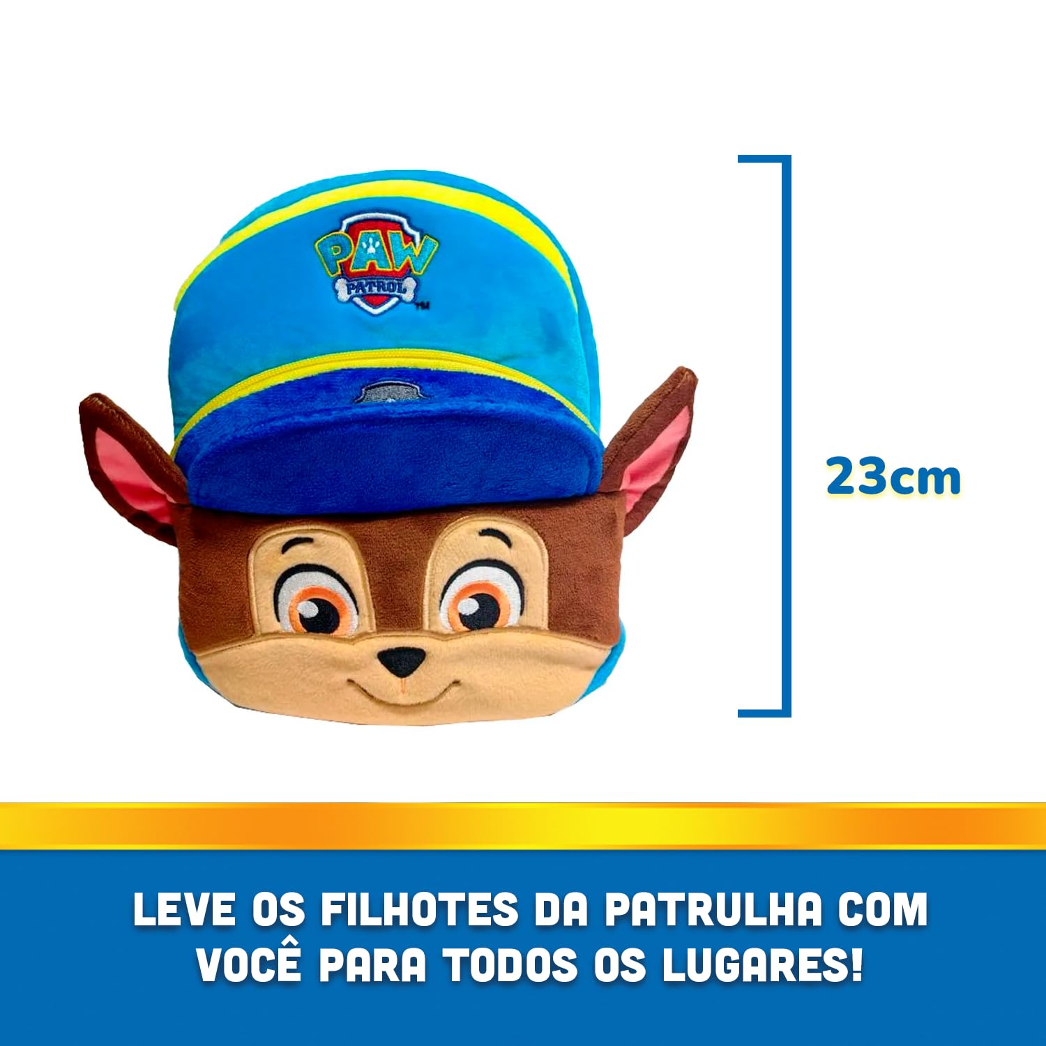 Mochila Pelucia Infantil Chase Patrulha Canina – Candide em promoção! Veja a oferta e mais achadinhos de Mochilas escolares 4 Hoje é o melhor dia para comprar Mochila Pelucia Infantil Chase Patrulha Canina – Candide com aquele preço maroto! Promoção! Aproveite a oferta! 4