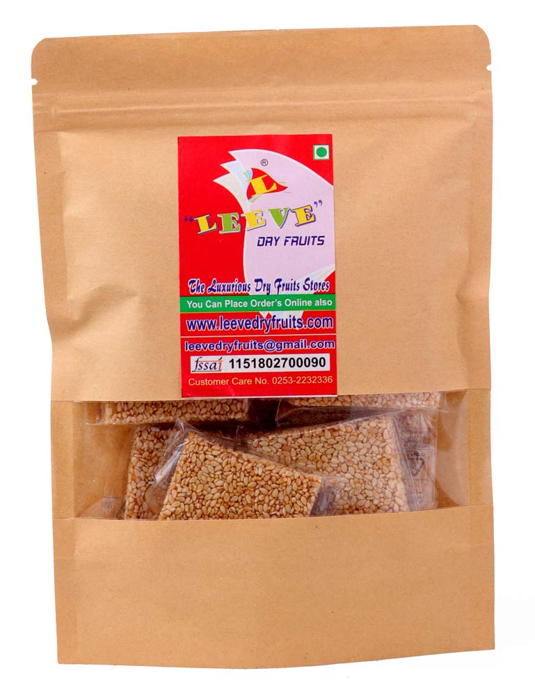 LEEVE DRY FRUITS Fresh Seame Til Chikkis Nuritious 400 gmas (B076GNJF1Y) Amazon Price History, Amazon Price Tracker