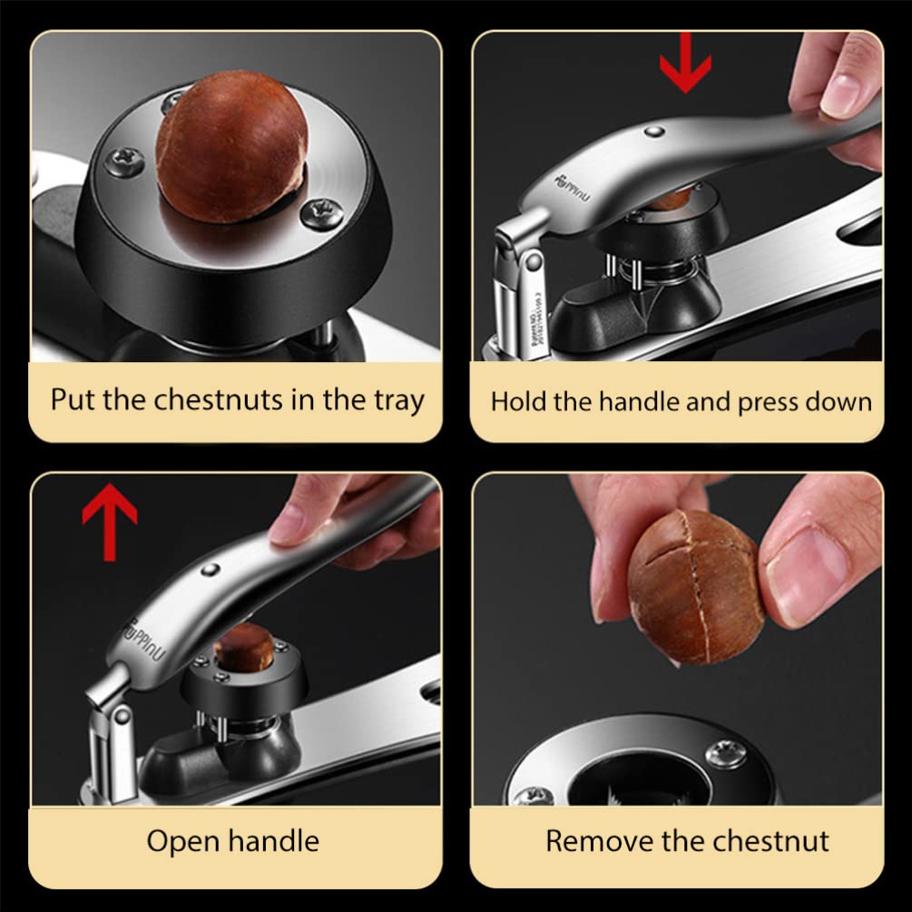 Herramientas manuales Herramientas manuales Herramientas manuales Cascanueces Clip for castañas Abridor de castañas de acero inoxidable Herramienta cortadora de castañas Desgranadora de nueces Alicate