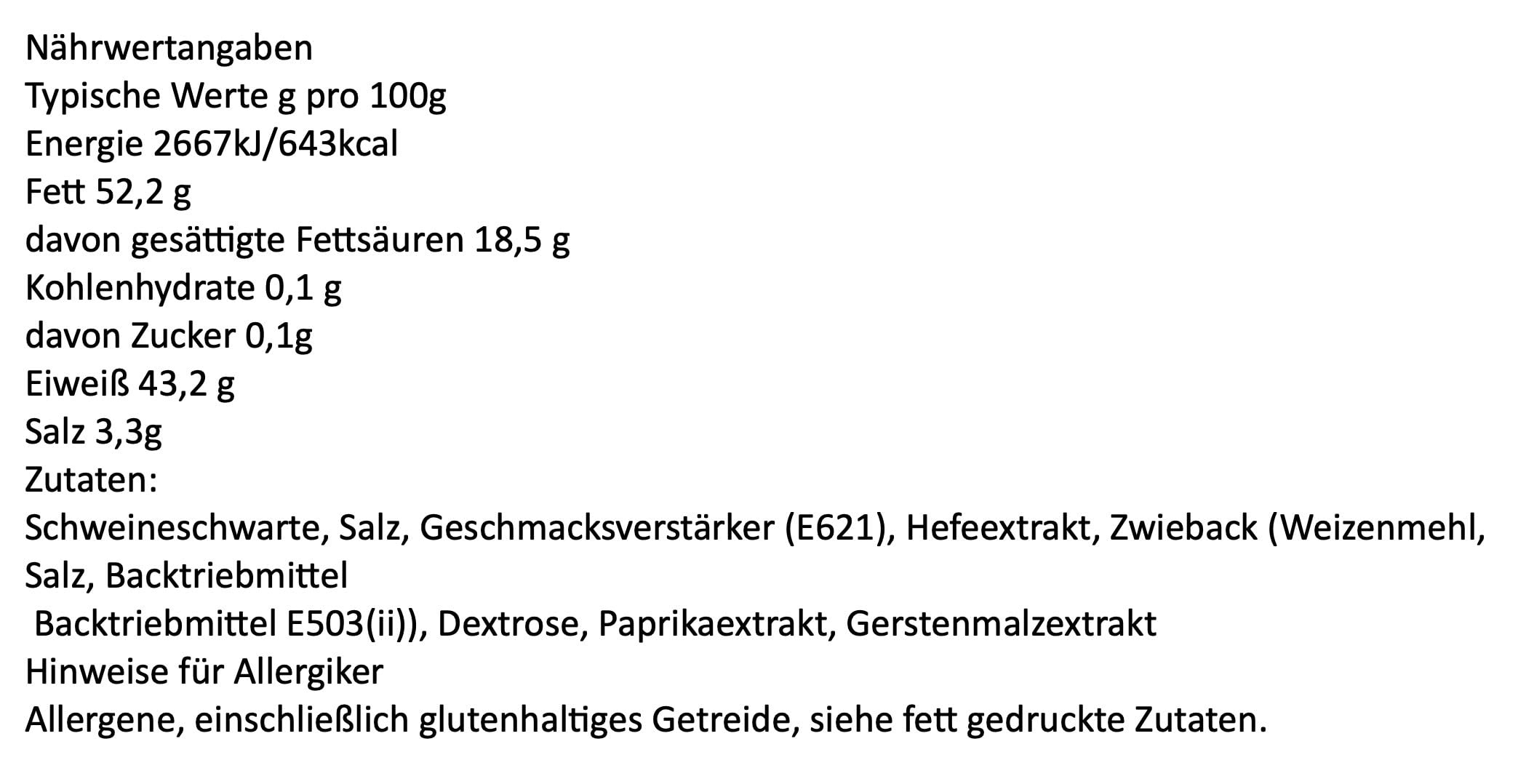 Pub Originals Pork Scratchings - Speckkrusten - Typisch englische Schweinekrusten - Jerky Snack Trockenfleisch 20 x 16g