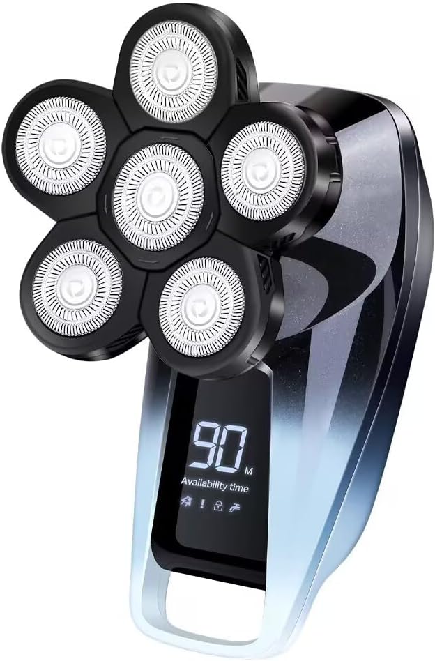 Head Shaver for Bald Men,6 in 1 Bald Head Shavers for Men