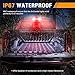 Youxmoto LED 3rd Brake Light Fit for 1994-2001 Dodge Ram Third Brake Light Waterproof High Mount Stop Light 55077263AB (Black Housing & Smoke Lens)