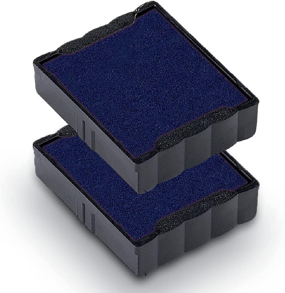 Trodat Printy 4922 Replacement Ink Pad - Blue (Pack of 2)