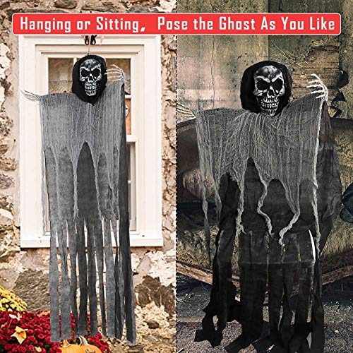 OurWarm 5.5ft Hanging Grim Reaper, Grande