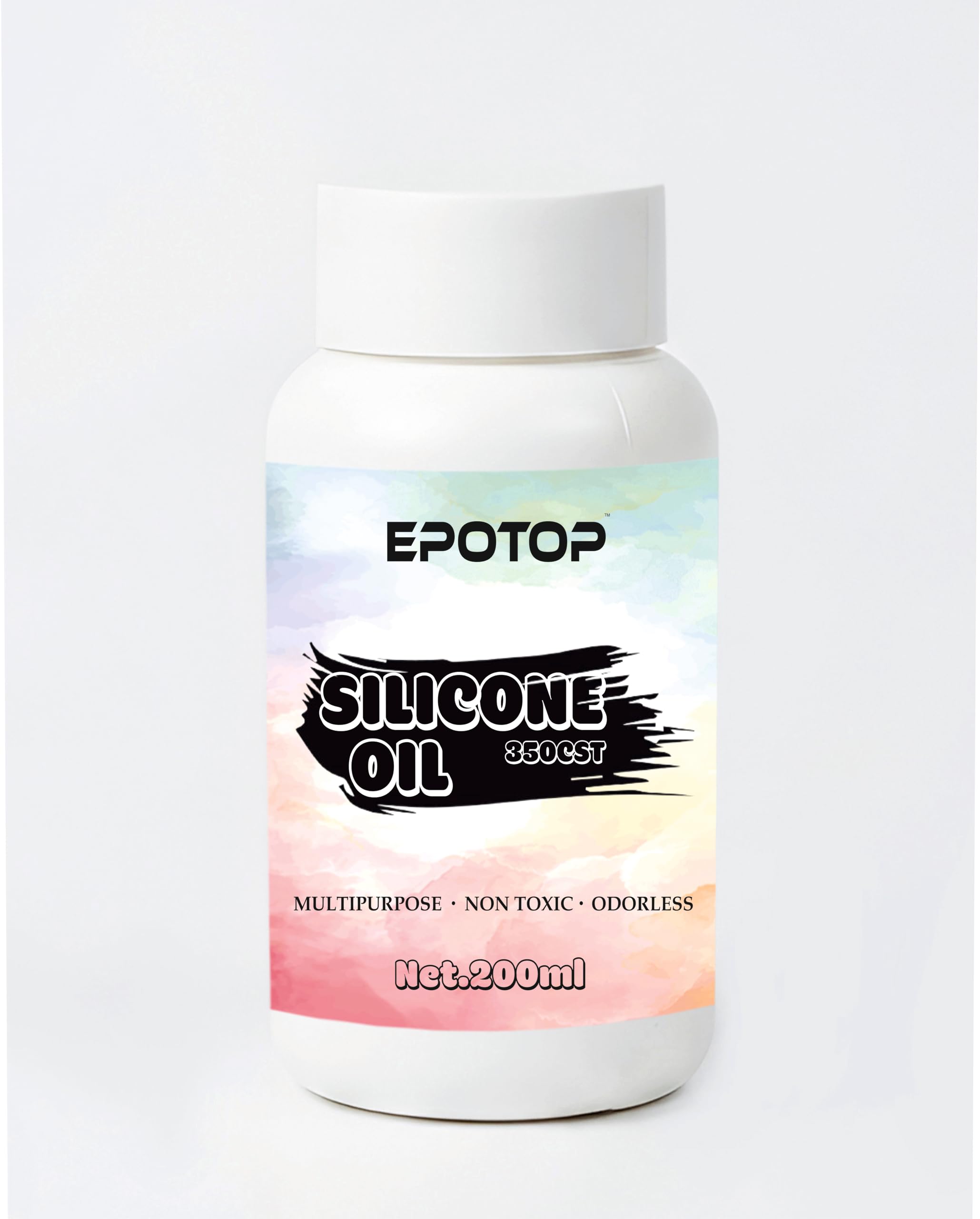 Silicone Oil 350 cST - 200ml | Clear & Colorless | High Viscosity Silicone Fluid | Multi-Purpose Lubricant & Release Agent | For Industrial, Mechanical & DIY Use |-image-39
