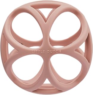 Little Dutch 2012522 - Pelota de juguete (silicona), color rosa